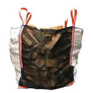Fibc manufacturer mesh firewood bags 1 mt jumbo bags vented bulk bags
