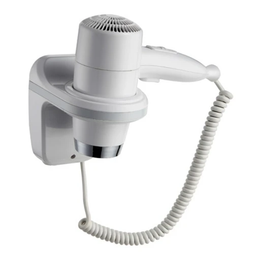 Fire Prevention Electric Hotel Bathroom Wall Mounting Hair Dryer