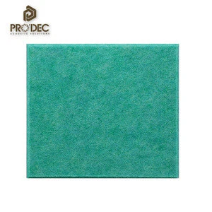 Fireproof soundproof fiber material polyester acoustic panel for KTV