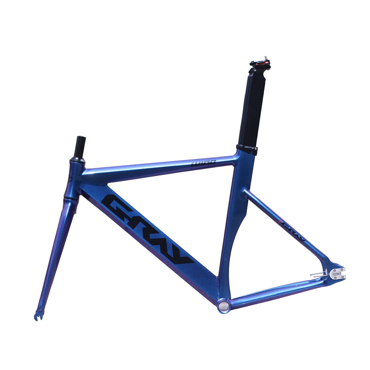 Fixie Bike 48cm 52cm 56cm Frame Single Speed Bike Muscle Frame With Carbon Fiber Fork  Aluminum Alloy Track Bicycle