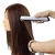 Flat iron comb ceramic hair straightener