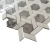 Import Floor and  wall decoration 6mm inkjet hexagon glass mosaic tile from China
