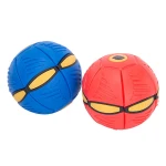 Flying Saucer UFO Bouncing Flat Magic Ball For Kids Phlat Ball Disc Ball