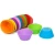 Import Food grade microwave Colorful bakeware Silicone cake muffin baking cups tray mold tools from China