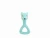 Import Food Grade Nature Latex Chew Toys Baby Teether Pink Blue Deer Animal Baby Squeaky Teething Toy with Ring Handle from China