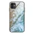 For Iphone 12 Marble Back Cover Hard Pc Tpu Tempered Glass Phone Case For Iphone 12 Glass Case