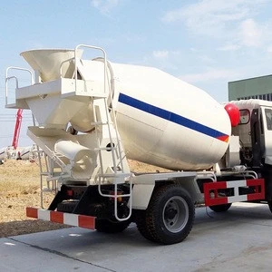 Forland brand 4x2 4m3 /4cbm concrete mixer truck ,cement tank truck for concrete transportation