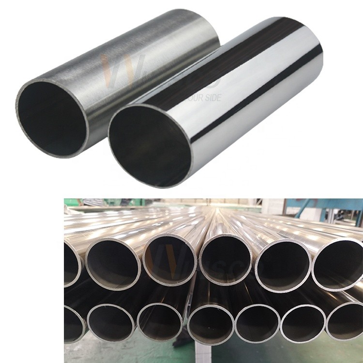 Foshan Inox Manufacturer quality guarantee 2 4 6 8 18 inch  201 316l  304 Tig  Welded stainless Steel Pipe Price Per Kg