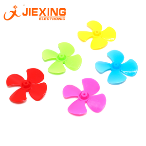 Four-blade propeller wind blade plastic toy accessories DIY windmill model 40mm