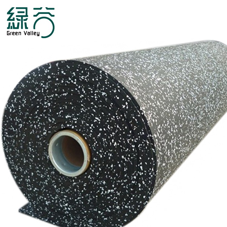 Free Sample Natural Rubber Gym silicone  Flooring matting  sheet roll