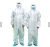 Import Free samples Disposable Hooded Safety Clothing Suits Non woven Coveralls from China