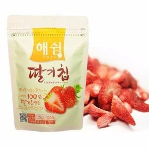 Freeze dried fruit snack made from 100% fruit only