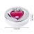 Import FreshLady Contact Lens Box Heart With Mirror Travel Portable Case Storage Container Luxury from China