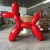 FRP large animal sculpture garden decor fiberglass resin popek balloon dog statue
