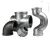Import Full range tube connector plumbing materials malleable iron pipe fittings pipe joint press fitting gi fitting Bracket Elbow from China