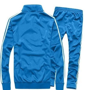 Full Zip Warm Tracksuit Sports Set Casual Sweat Suit