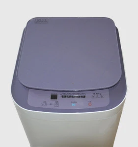 Fully automatic single tube top loading sterilizing cooking small portable mini compact laundry washer with spin dryer