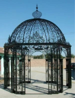 Garden wrought iron gazebo for sale
