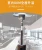 Import Gas heater umbrella shaped infrared elegant outdoor lamp freestanding household wheels mobile patio heater from China
