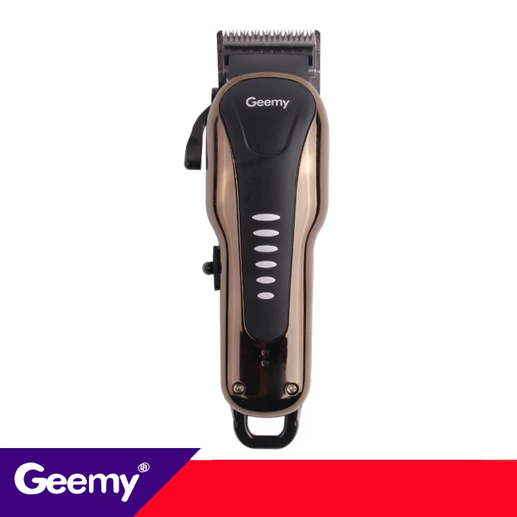 Geemy rechargeable electric hair clipper GM-6063  pet trimmer with LCD  professional hair clipper