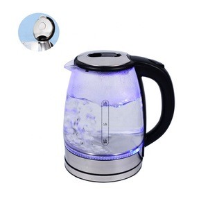 German Home Kitchen AppliancesElectronic Hot Water 1.8 LED Color Light Glass Stainless Electric Jug Kettle