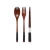 Import Gift wooden spoon and fork fork and spoon travel set from China