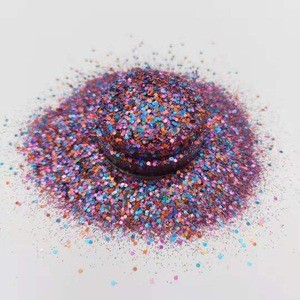 Glitter used for fabric tumbler cups
