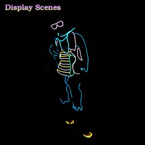 Glowing products EL Suit Neon Glow Light for Christmas Party Holiday DIY Lighting Decor Led Costumes and Clothing Dance Wear