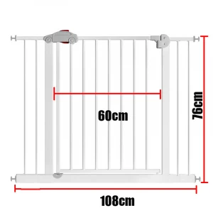 Good Baby Child Supplies Products Baby Safety Gate Child Safety Door Stopper Other Baby Supplies108*76Cm