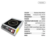 Good Japan Price 1 Burner All Metal National Induction Cooker