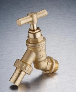 Good Market Brass Bibcock Faucet Water Valve Cap High Quality Faucet With Hose Joint