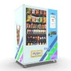 Good Price Dispenser Glass Bottle Cool drinks Snacks Food And Drink Vending Machine with Cooling system and age verification