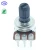 Import Good quality 12MM  Insulation shaft single  10K 20K 50K 100K  linear carbons film vertical rotary potentiometer from China