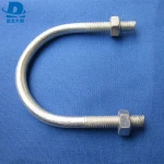 Good steel din3570 gr4.8 u bolt railway fasteners