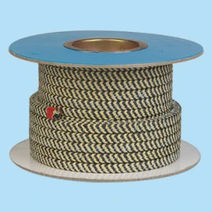 PTFE and aramid fiber in Zebra braided packing