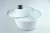 Import Great White Ceramic Cooking Pot With Two Handles, Porcelain Tureen With glass cover from China
