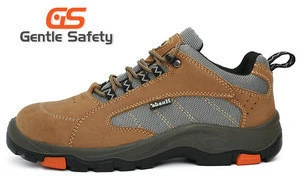 GT1507 Lace up PU Rubber safety boots