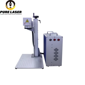 Guaranteed after-sales service portable split type  Fiber laser marking machine