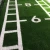 Import gym marked landscape artificial grass with sprint and agility grid from China