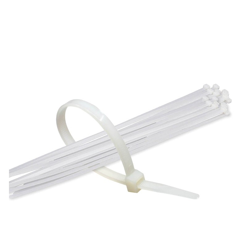 Hampool Good Quality White 2.3*60MM Customized Durable Self-locking Nylon Cable Tie