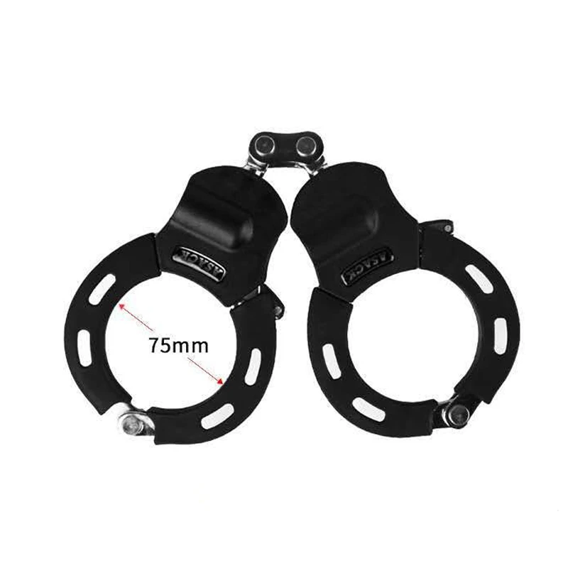 Handcuff design bicycle lock with key lock for bicycle