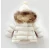 Import Hao Baby Winter Boy Girl Hooded Coat Thickening Real Fur Collar Zipper Coat Child Jacket from China