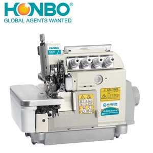 HB-5200-05X5-56 ultra heavy materials high-speed 2 needle 5 threads flat-bed overlock series