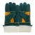 Import Heat Resistant Cow Split Leather Green Welding Safety Gloves from China