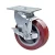 Import Heavy duty 4/5/6/8 inch tread PU caster wheel industrial casters,load capacity 410kg from China