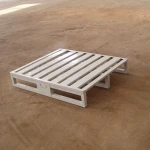 Heavy duty galvanized steel pallet