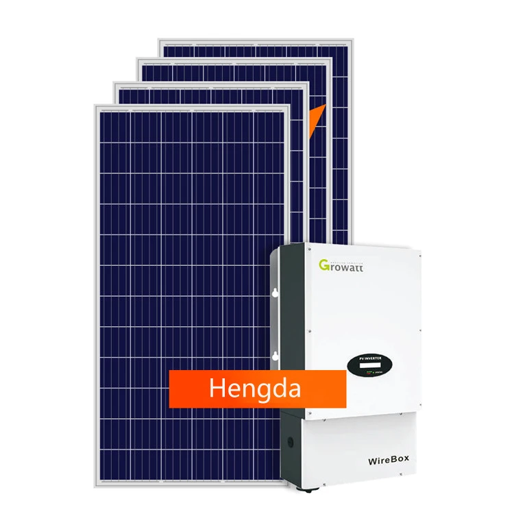 Hengda  complete solar panel system on grid 10kw  residential solar power kit