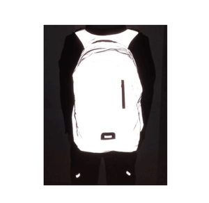 hi vis large capacity reflective backpack men and women backpack outdoor sports bag students in school bag