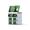 High Capacity 8 Slot Rental Station with screen Public Cell Phone Charging Station for Rental