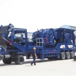 High Capacity Mobile Crushing and Screening Plant Mobile Crusher with Cheap Price
